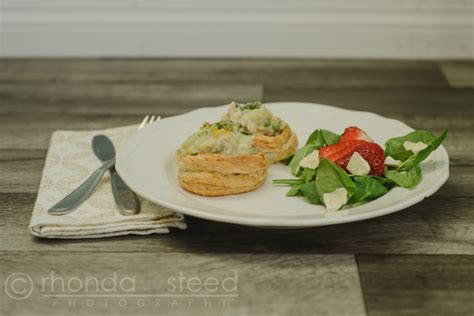 Chicken A’La King with Puff Pastry Shells – Gather | Rhonda Steed