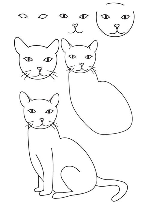 11+ Dessin De Chat Facile A Reproduire Realiste Background - Dessin Facile