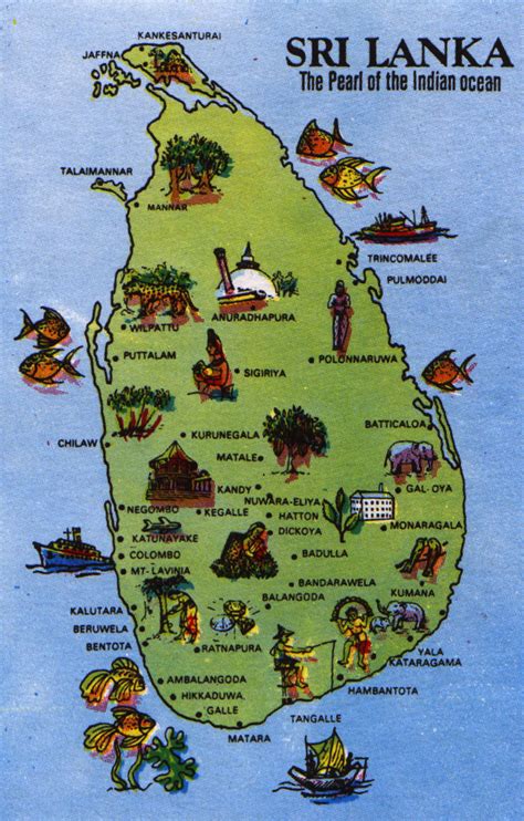 Sri Lanka Travel Guide - Maps