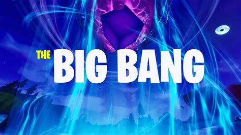 The Fortnite Big Bang Live Event