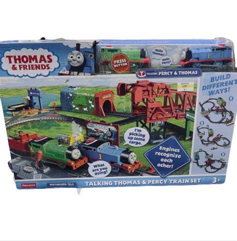 TP-THOMAS & FRIENDS Talking Percy & Thomas, Hobbies & Toys, Toys & Games on Carousell