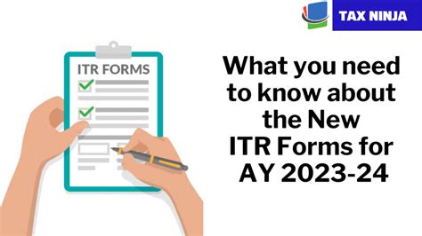 Itr Form For Ay 2023 24 - Printable Forms Free Online