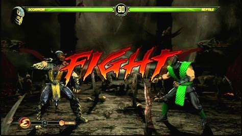 Mortal Kombat - "Pit Master Trophy/Fighting MK1 Reptile" [HD] - YouTube