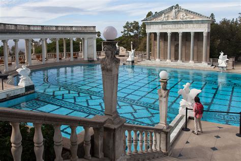 Hearst Castle Neptune Pool Entrance | Lolo's Extreme Cross Country RV Trips