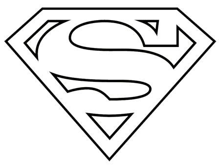 Blank Superman Logo Template - ClipArt Best