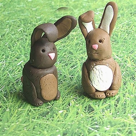 Little Clay Bunnies | Fun Family Crafts