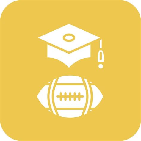 College Football Vector Icon 32777015 Vector Art at Vecteezy