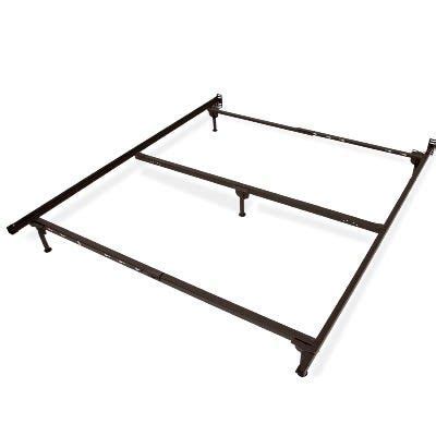 Glideaway Classic Steel Bed Frame - Queen Size | Steel bed frame, Steel bed, King metal bed frame