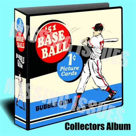 1951-Bowman-Style-Baseball-Card-Binder – Baseball Card Binders