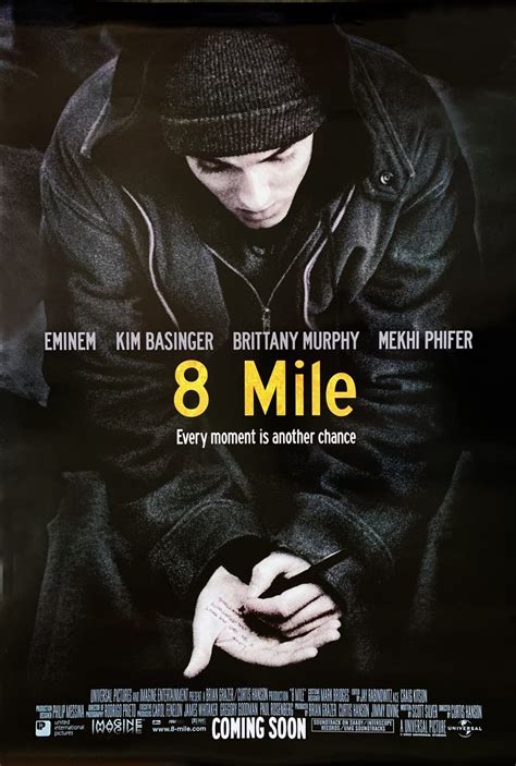 MILE MOVIE POSTER Sided ORIGINAL 27x40 EMINEM BRITTANY MURPHY ...