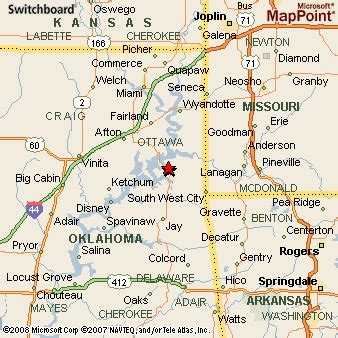 Grove, Oklahoma Area Map & More