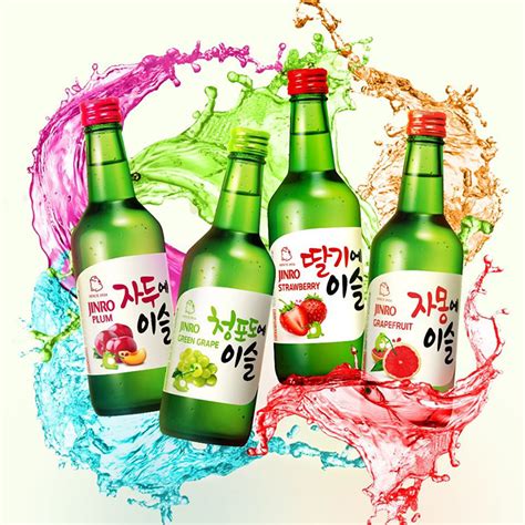 Rượu Soju Hàn Quốc Jinro Greengrape (Nho) 13% 360ml Không Hộp - Rượu gạo - Soju - Sake ...