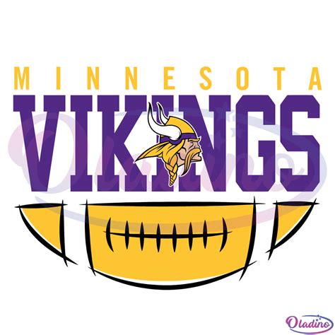 Minnesota Vikings Football Svg Digital File, Vikings Logo svg, NFL Svg