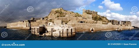 Gunkanjima stock image. Image of japan, water, hashima - 31492909