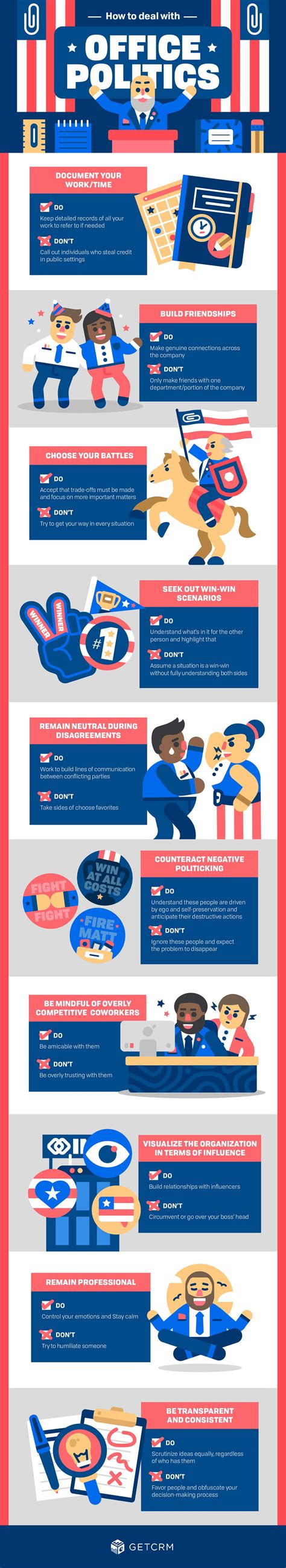 How to Deal with Office Politics - #infographic / Digital Information World