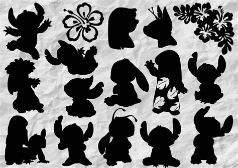 Lilo And Stich Lilo And Stitch Silhouette Instant Download Disney | Images and Photos finder