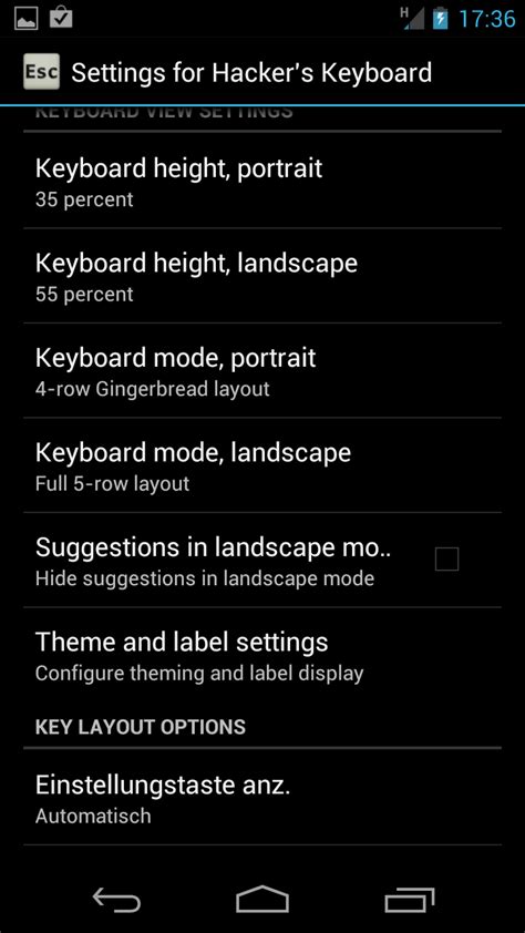 Hacker's Keyboard - An awesome keyboard | AndroidPIT