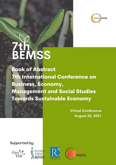 Book of Abstract Conference Proceeding 7th International Conference on Business, Economy ...