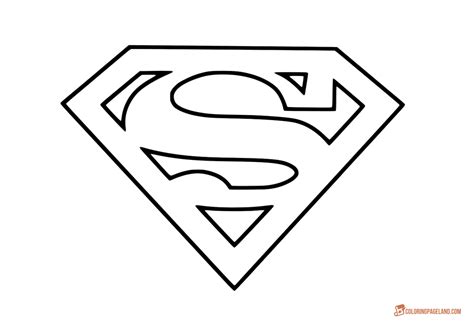 Superman Logo Outline Vector at Vectorified.com | Collection of ...