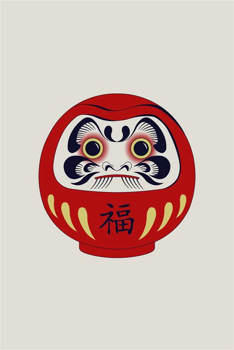 Wall Art Print | Daruma Doll | Europosters