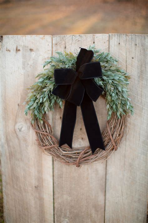 Everyday Ruscus Wreath, Elegant Everday Greenery Wreath, Farmhouse ...