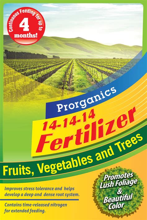 14-14-14 Professional Fertilizer, 5 pounds by Prorganics - thehostafarm.com