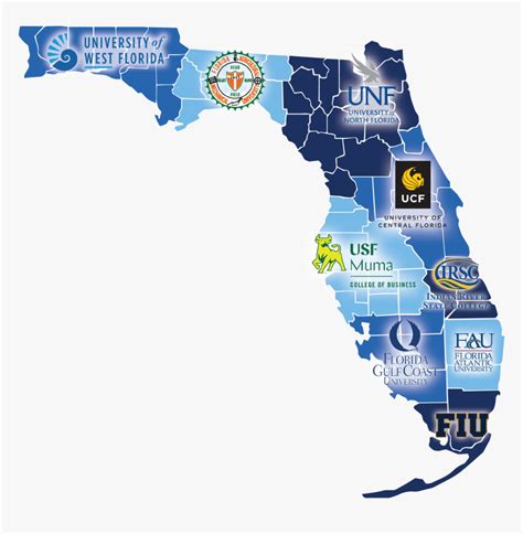 Florida Coronavirus Map By County, HD Png Download - kindpng