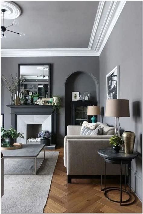 10+ Gray Accent Wall Living Room – HomeDecorish