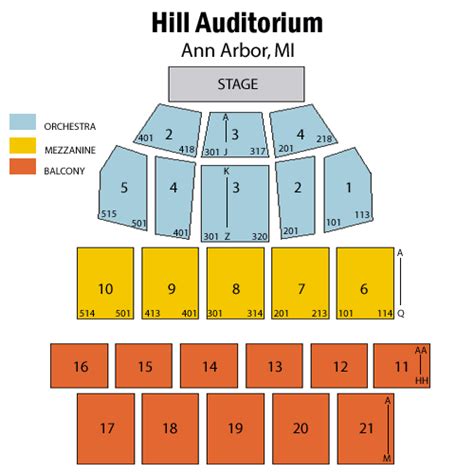 Hill Auditorium Ann Arbor Calendar - Amelie Marylee