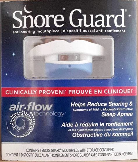 Snore Guard Anti-Snoring Device : Amazon.ca: Health & Personal Care