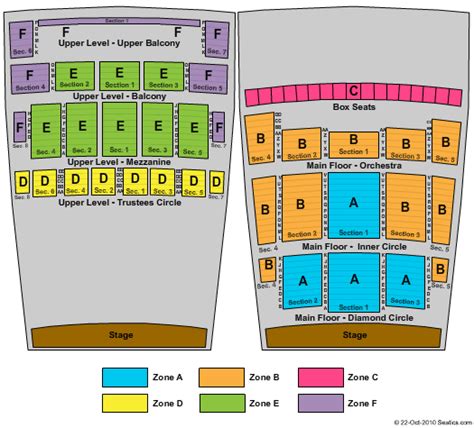 Detroit Opera House Seating Chart | Detroit Opera House Event Tickets ...