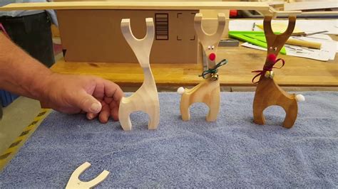 How to make a bandsaw reindeer - YouTube