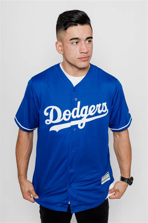 LOS ANGELES DODGERS MAJESTIC MLB COOLBASE REPLICA JERSEY- MENS ROYAL BLUE | Stateside Sports