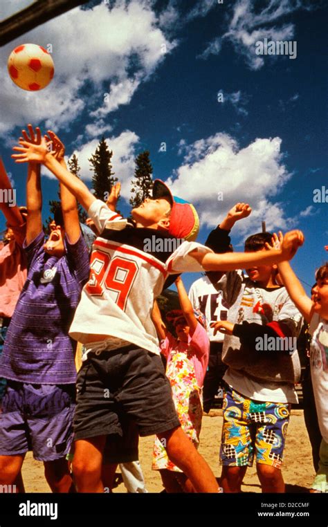 Sports, Team, Volleyball, Children Stock Photo - Alamy