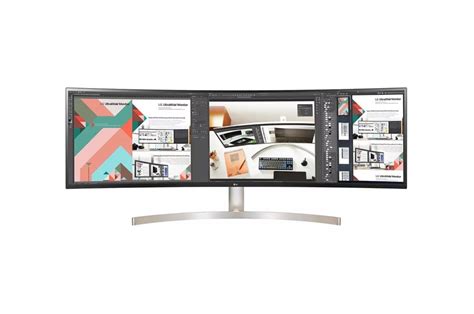 LG 49WL95C-W 49 Inch 32:9 UltraWide Dual QHD IPS Curved LED Monitor with HDR 10 (49WL95C-W) | LG USA