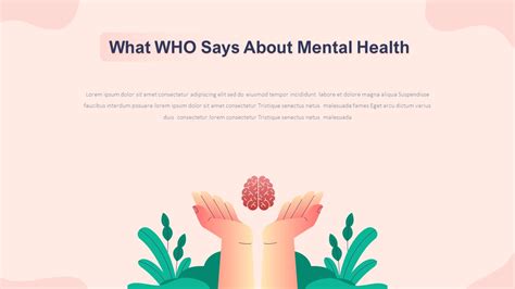 Free Mental Health PowerPoint Template