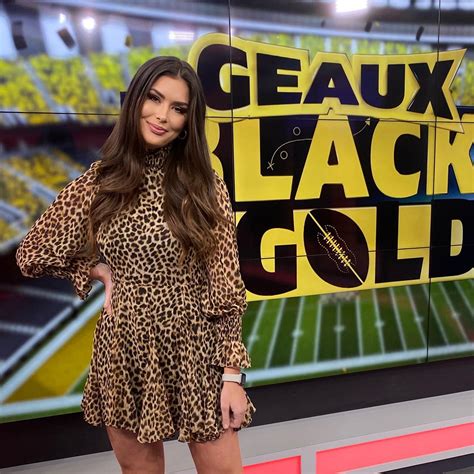 Aileen Hnatiuk wows in 'cheetah princess' outfit as Saints reporter ...