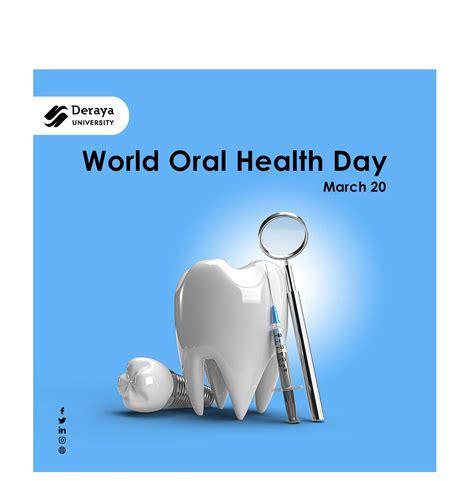 Happy World Oral Health Day! - Deraya University 2023