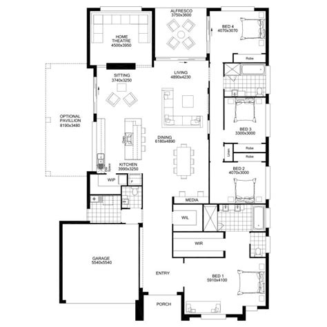 Floor Plan Friday: Spacious open-plan living, dining & kitchen area ...