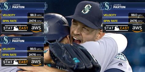 James Paxton ended his no-hitter by throwing his three fastest pitches ...