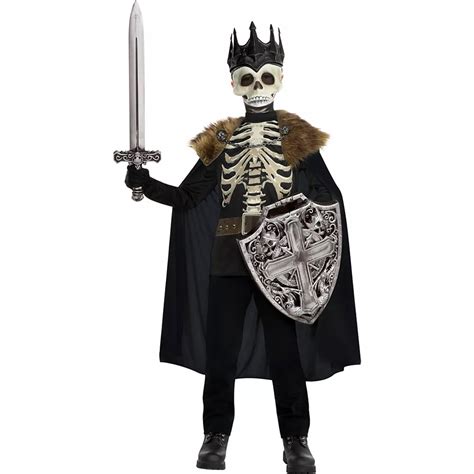 Child Dark King Skeleton Costume | Party City