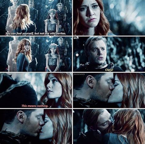 Shadowhunters 2x14 Jace & Clary kiss | Clary and jace, Jace and clary kiss, Shadowhunters