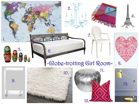 Inspired Whims: Globe-Trotting Girl Inspiration Board