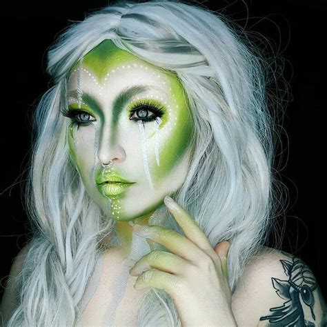 Amazing Halloween Makeup, Scary Halloween Costumes, Halloween Face Makeup, Alien Halloween ...