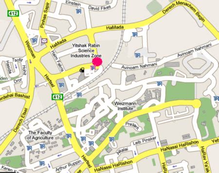 Rehovot Map