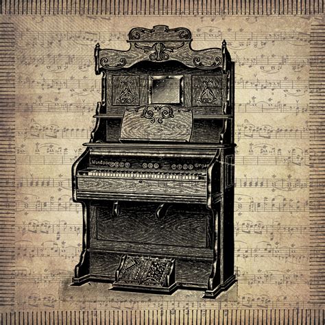 Vintage Piano Free Stock Photo - Public Domain Pictures