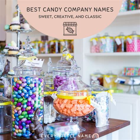 108 Best Candy Company Names (Sweet, Creative, and Classic) - Every ...