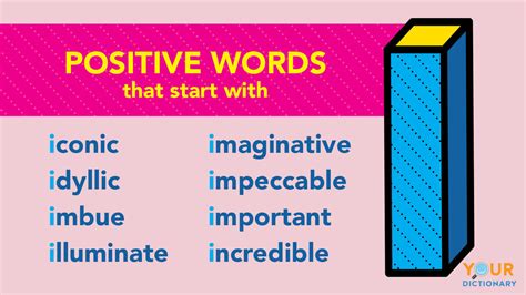 Positive Words That Start With I | YourDictionary