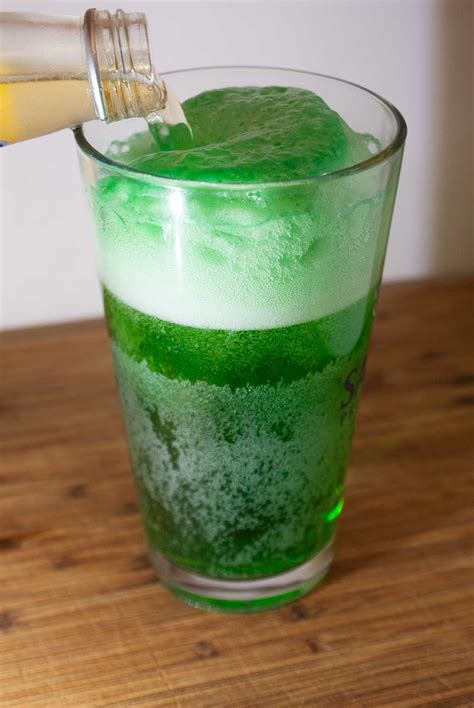 Green Beer – How to make your own St. Paddy's Day green beer. | Green ...