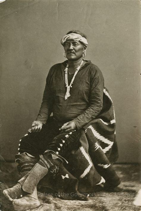 Manuelito, Navajo leader Date: 1882? Negative Number 134484 via Palace of the Governors Photo ...